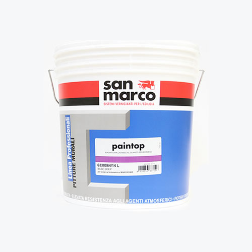 Paintop Antialga Pitture Quarzo Per Esterni San Marco M